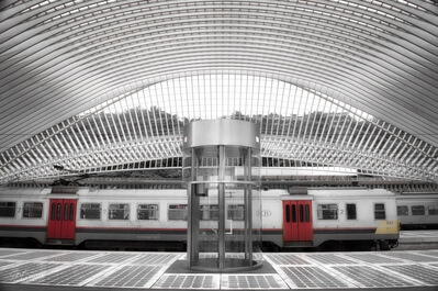 pictures of Belgium - Liege Guillemins Train Station