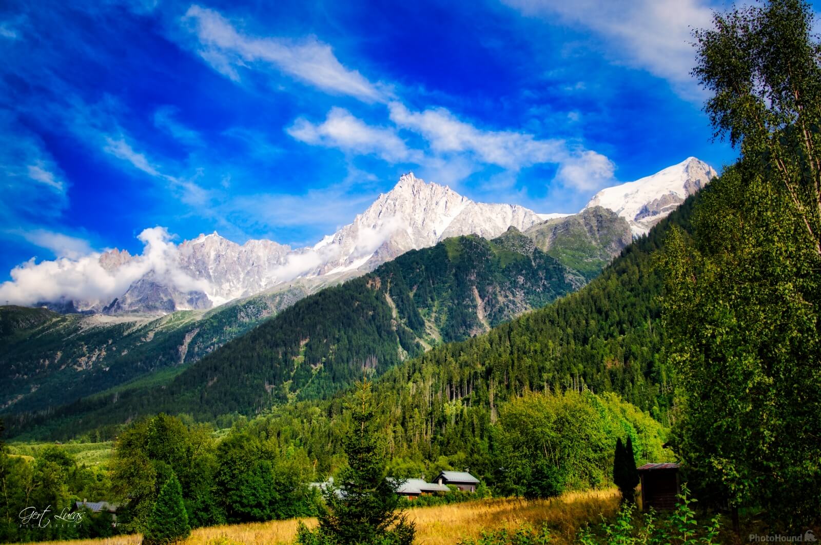 Image of Les Houches, Mont Blanc by Gert Lucas