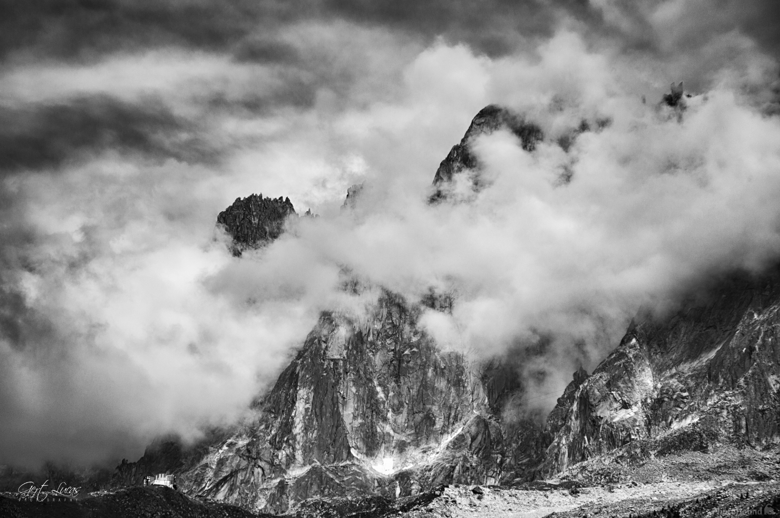 Image of Les Houches, Mont Blanc by Gert Lucas