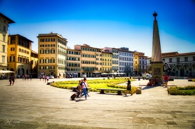 instagram spots in Toscana - Piazza di Santa Maria Novella, Florence