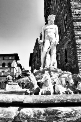 Picture of Piazza della Signore & Palazzo Vecchio, Firenze - Piazza della Signore & Palazzo Vecchio, Firenze
