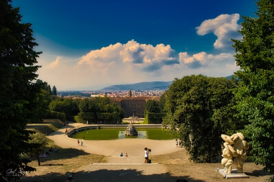 pictures of Italy - Boboli Gardens, Firenze