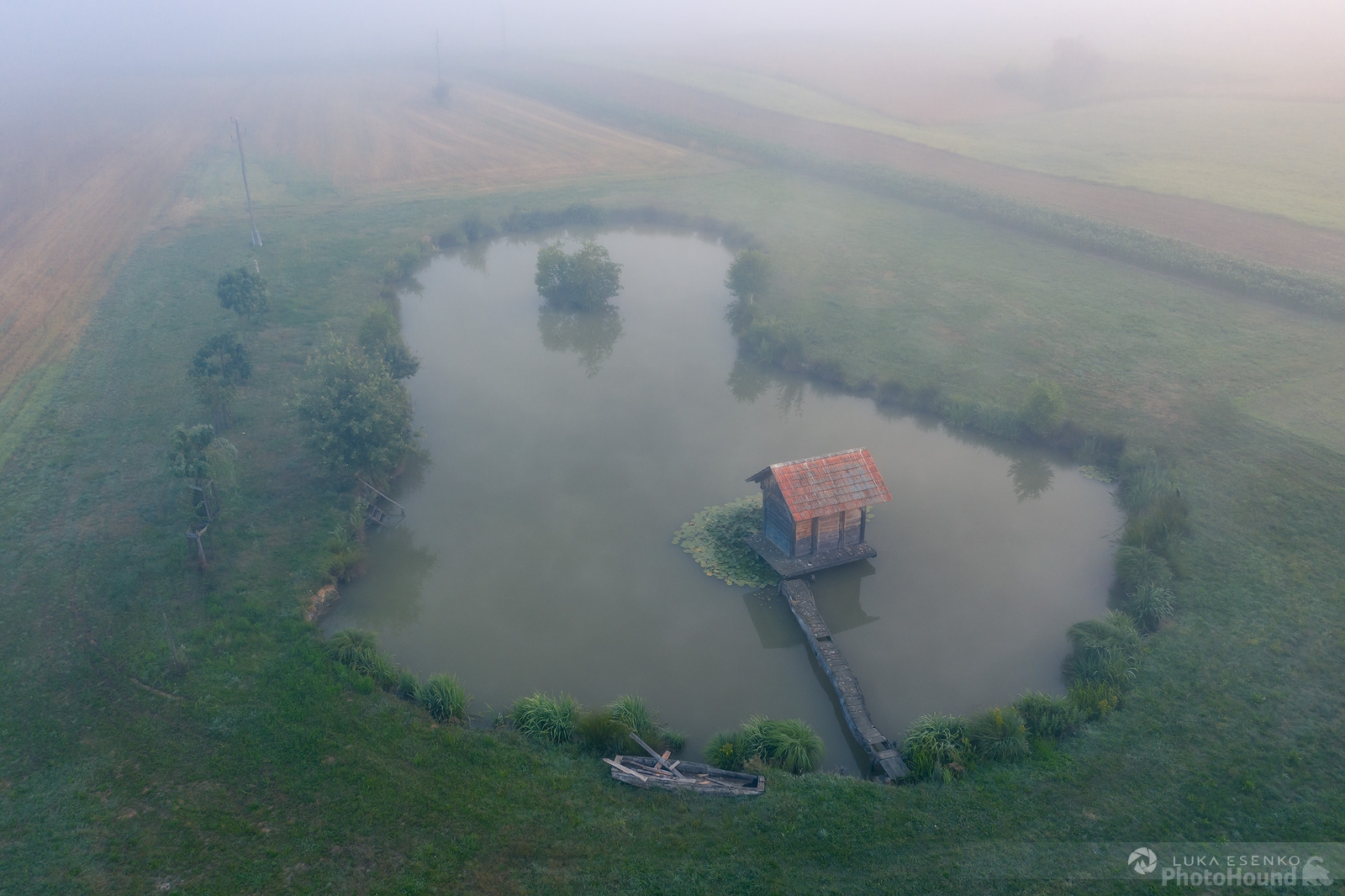 Image of Griblje Fish Pond by Luka Esenko