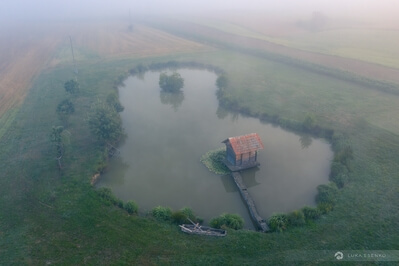 pictures of Slovenia - Griblje Fish Pond