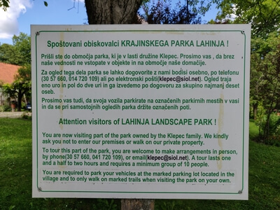 Slovenia pictures - Pusti Gradec - Lahinja Landscape Park