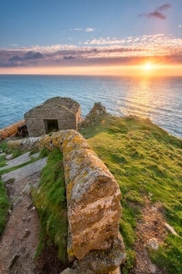photography locations in Devon - Lundy Island - Old Battery