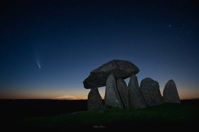 Comet NEOWISE and noctilucent clouds