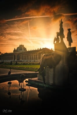 pictures of Brussels - Memorial monument, Tervuren park