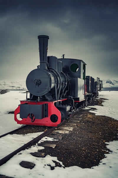 The old coal train