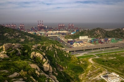 China photos - Shanghai Deepwater Port