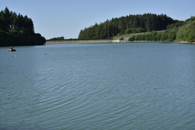 Daytime picture of the reservoir