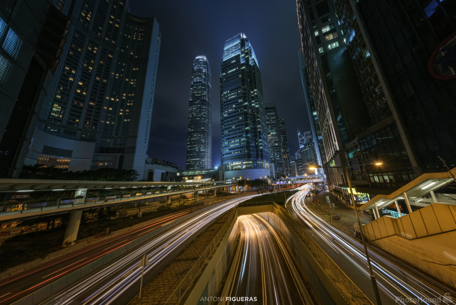 Image of Hong Kong Financial District by Antonio Figueras Barranco