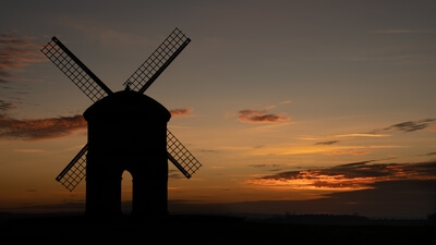 photos of the United Kingdom - Chesterton Windmill