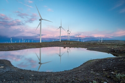 United States photos - Wild Horse Wind Farm