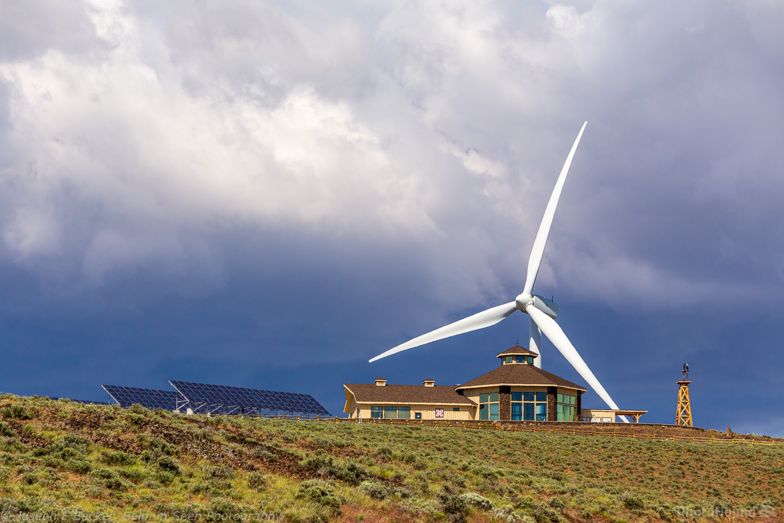 Image of Wild Horse Wind Farm by Joe Becker