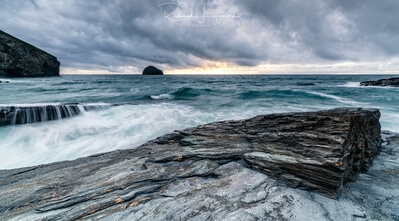 photography spots in Cornwall - Trebarwith Strand