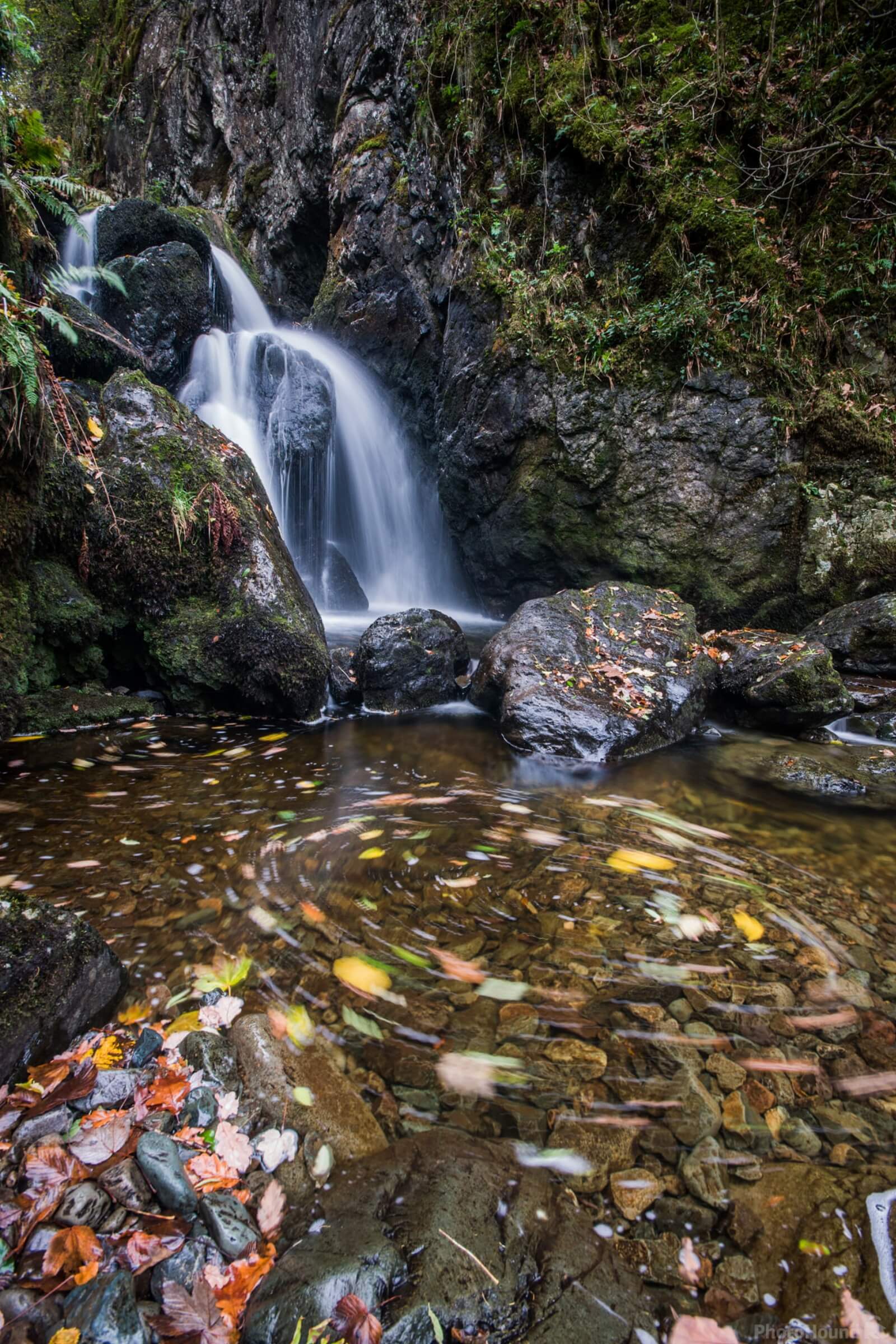 Image of Lodore Falls, Lake District by James Grant