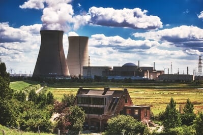 The Nuclear plant of Doel