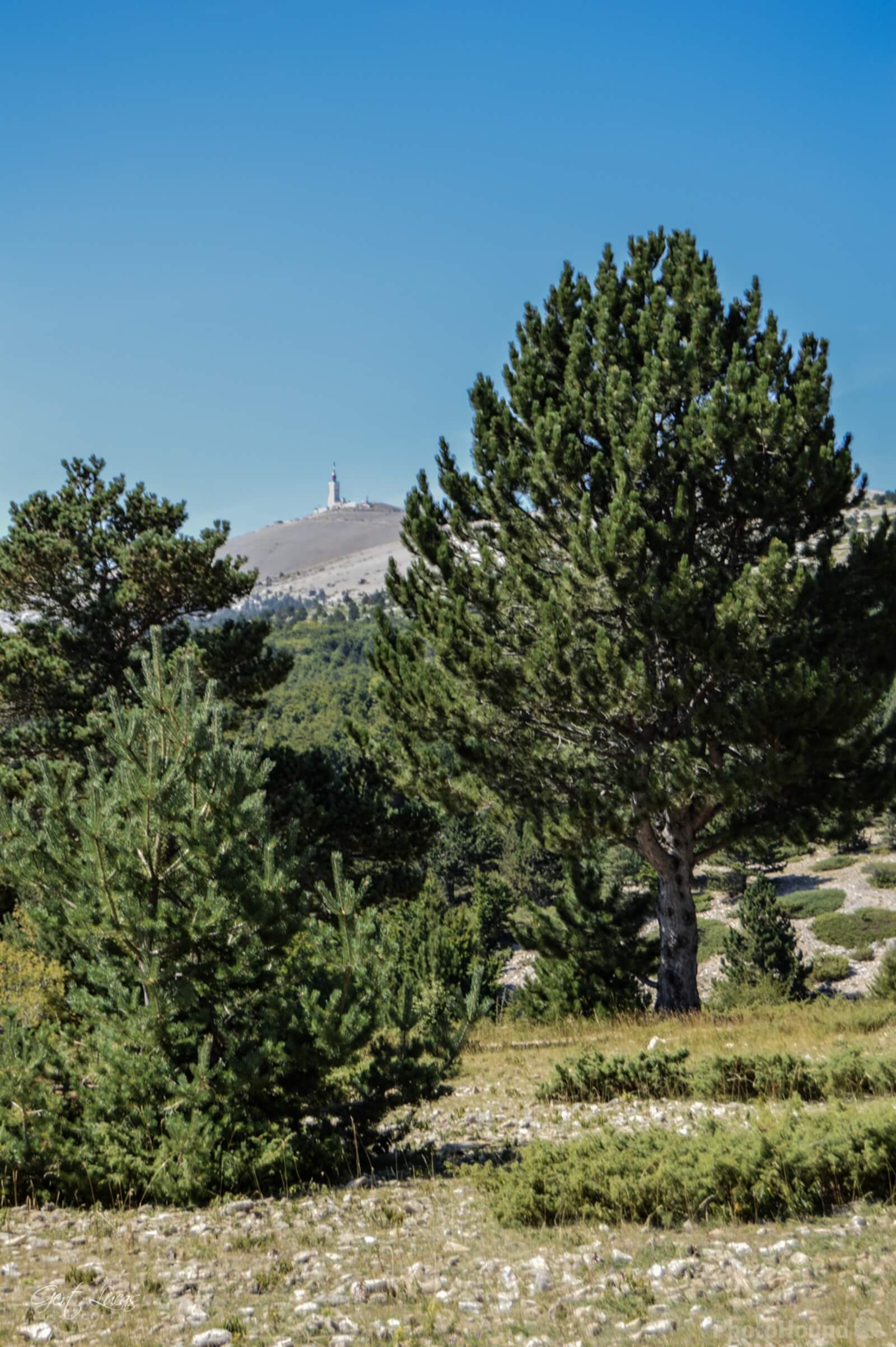 Image of Mt Ventoux from the east by Gert Lucas