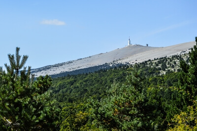 photos of France - Mt Ventoux from the east