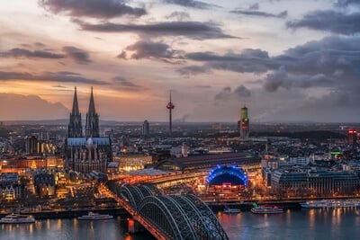 Germany photography locations - View from Köln Triangle
