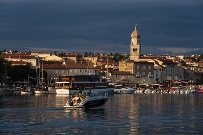 pictures of Croatia - Krk Town Harbour