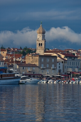 Croatia pictures - Krk Town Harbour