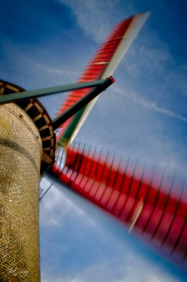 images of the Netherlands - Sluis Windmill
