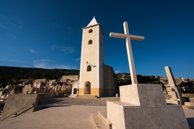 images of Croatia - Sveti Ivan Church above Baška