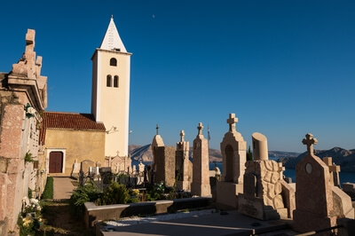 Croatia images - Sveti Ivan Church above Baška