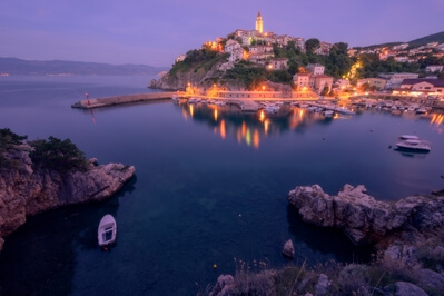 Photo of Vrbnik Town from Harbour - Vrbnik Town from Harbour
