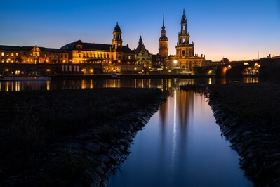Dresden, view from Königsufer