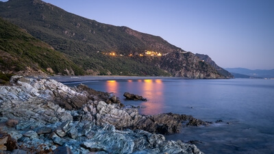 Corse instagram spots - Romantic view at Nonza