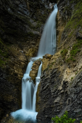 Image of Lower Martuljek Waterfall - Lower Martuljek Waterfall