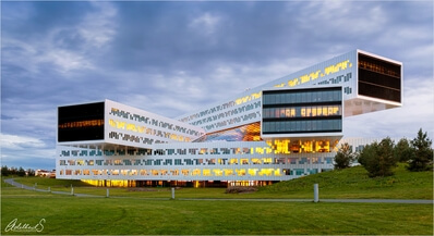 Tromso photography spots - Equinor Headquarters
