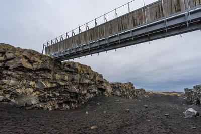 Iceland photos - Bridge between continents