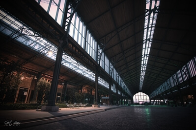 Gare Maritime - Largest freight station in Europe - now an urban renovation project.