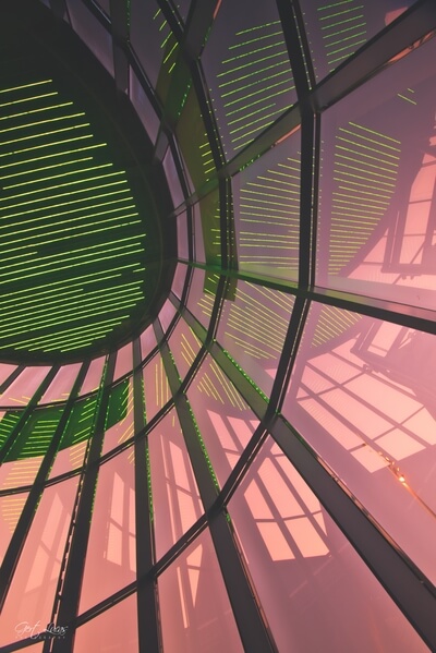 The "Depot Design"-dome - inside
