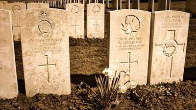 photography spots in France - Étaples Military Cemetery