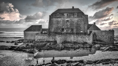 pictures of France - Ambleteuse Fortres (exterior)