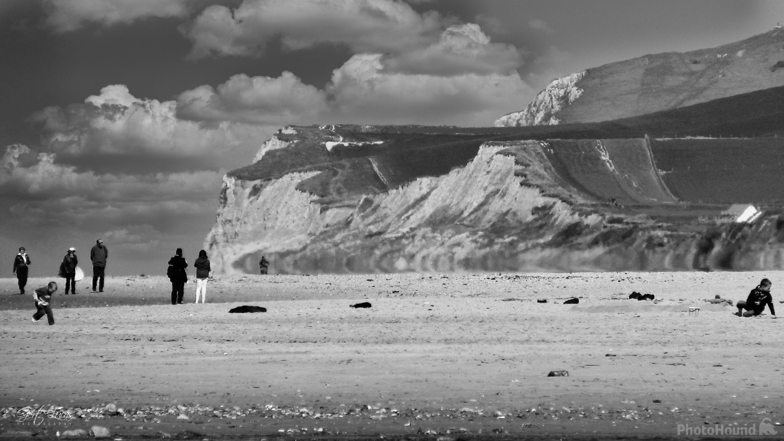 Image of Wissant Beach, view at Cap Blanc Nez by Gert Lucas