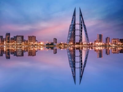 photo spots in Bahrain - Manama City Viewpoint