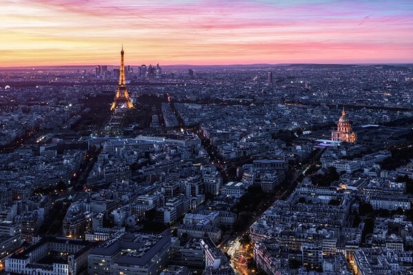 Enjoy the scene of Paris and shot from above Montparnasse Tower - pay ticket .. there are small hole open windows u can only shot through .. lots of ppl u need to avoid moving ur tripod ,, be respectful and kind