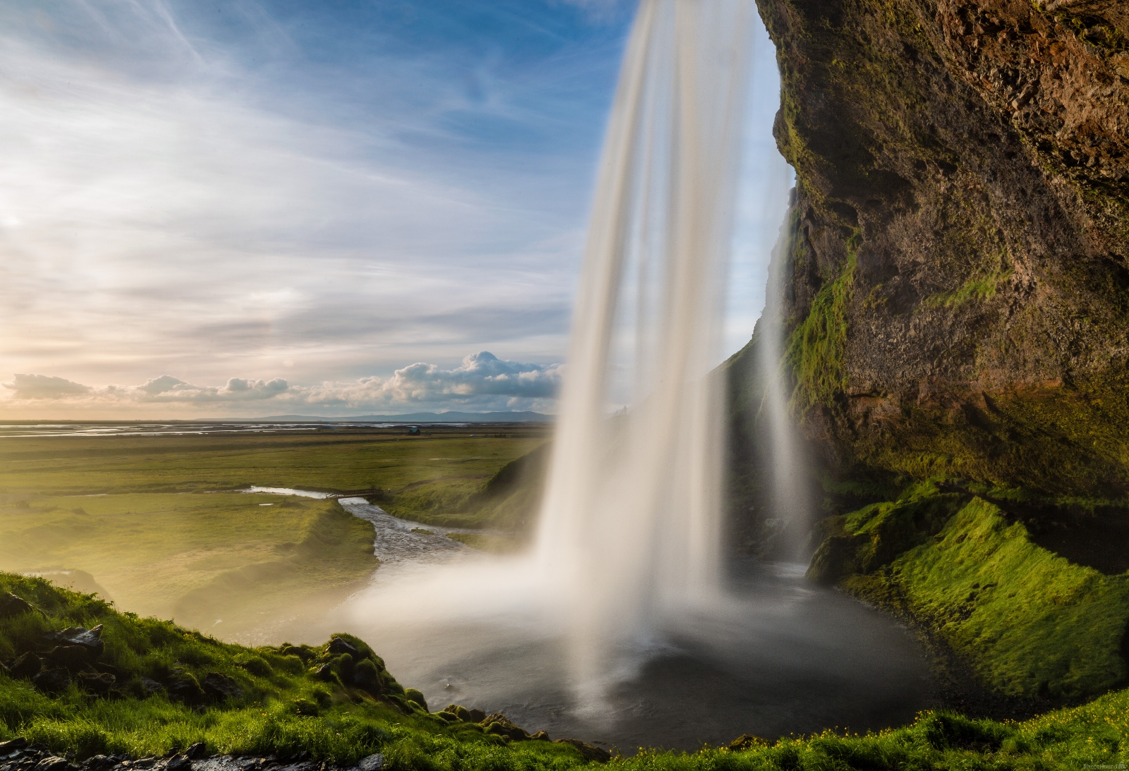 Image of Seljalandsfoss - walk behind the waterfall by Jeff Martin
