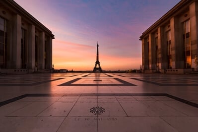 France photography locations - Palais de Chaillot