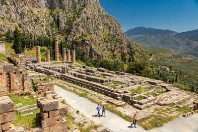 instagram spots in Greece - Ancient Delphi