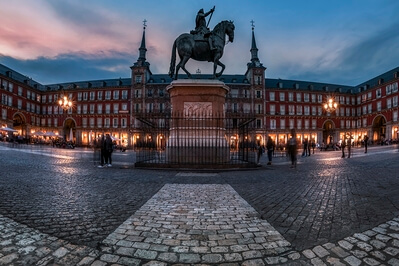 photo spots in Madrid - Plaza Mayor, Madrid, Spain