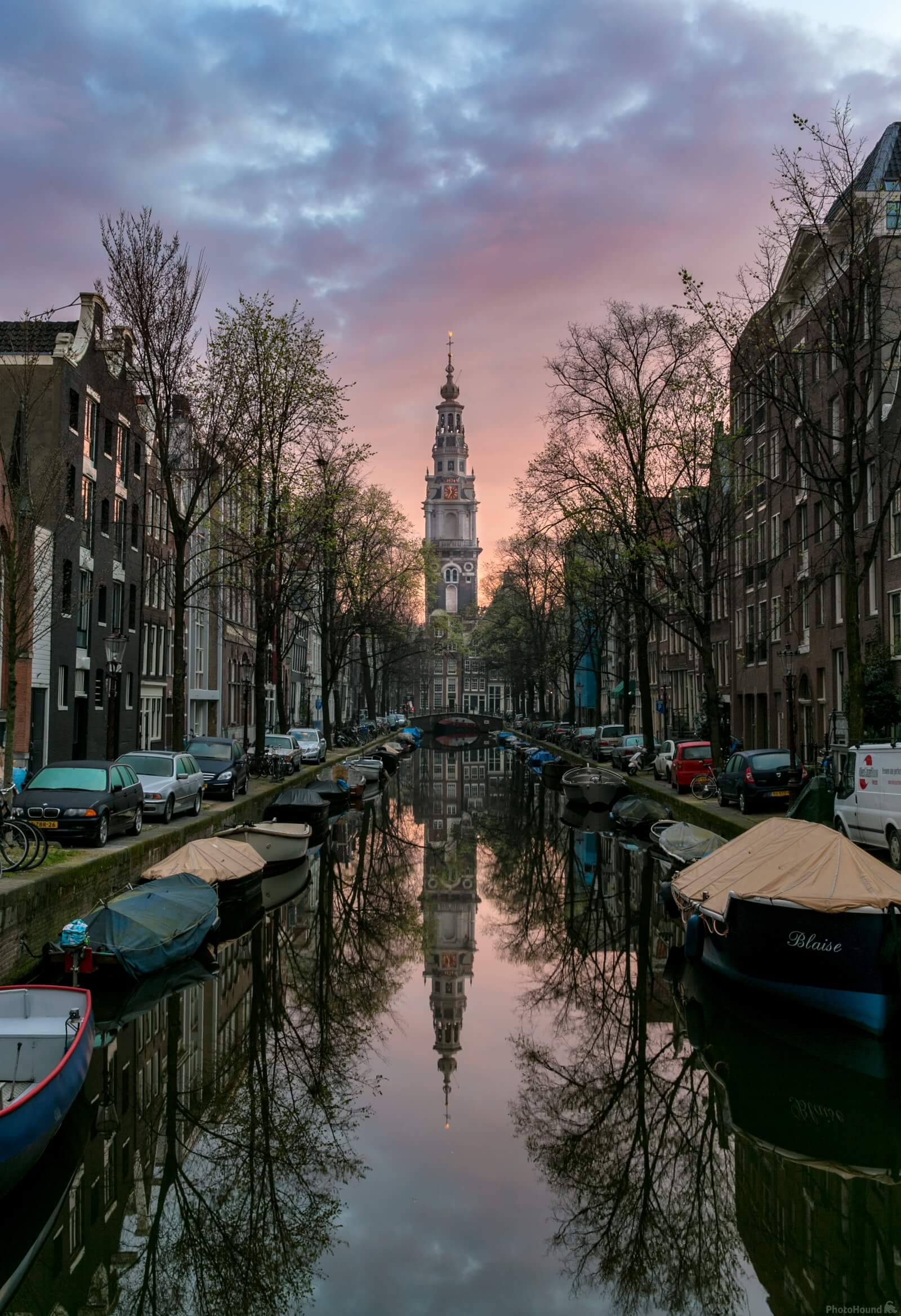 Image of Groenburgwal Canal and Zuiderkerk by Jeff Martin