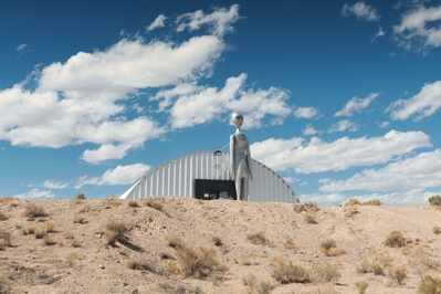 Nevada instagram spots - Alien Research Center