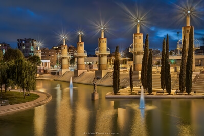 Barcelona photo locations - Parc de l'Espanya Industrial